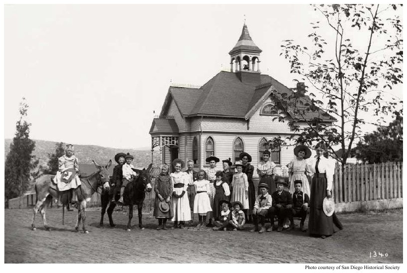 Spring Valley Schoolhouse: 1893